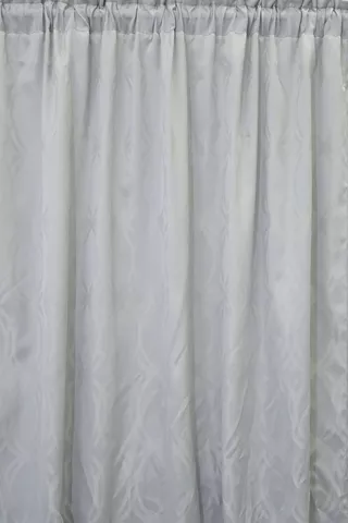 2 PACK SPHERE JACQUARD UNLINED CURTAIN 140X218CM