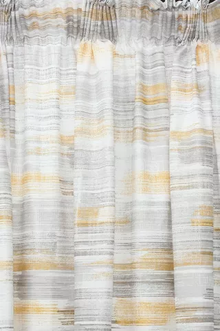 2 PACK TEXTURE UNLINED CURTAIN L218XW140CM