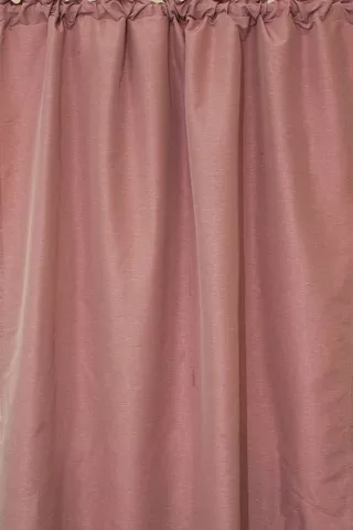 2 PACK MICROLUREX TAPED UNLINED CURTAIN L218XW140CM