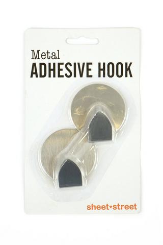 2 PACK ROUND HOOKS