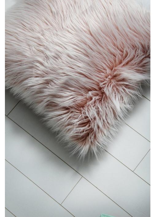 FAUX FUR SCATTER 45X45CM SHEET STREET