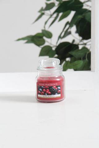 LUSH BERRIES SCENTED MINI JAR CANDLE