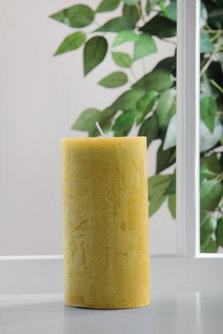 Medium Salted Caramel Pillar Candle