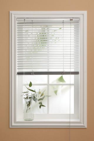 PVC WOODGRAIN VENETIAN BLIND 100X100CM