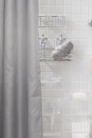 JACQUARD SHOWER CURTAIN