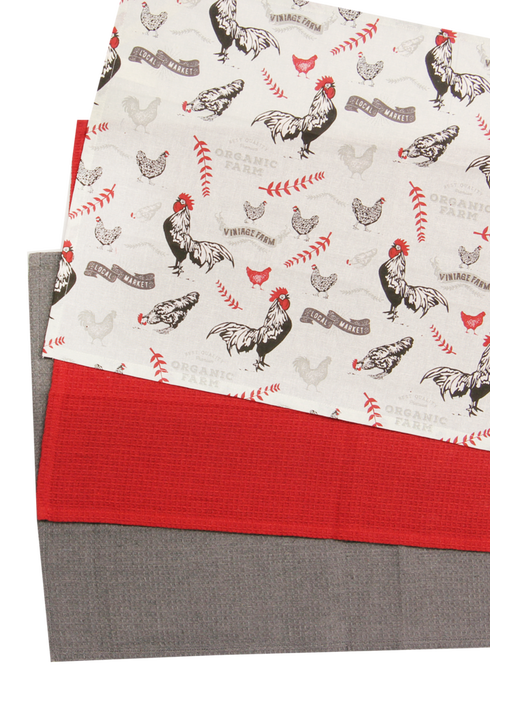 Farmers Market - Dish Towel Set of 3