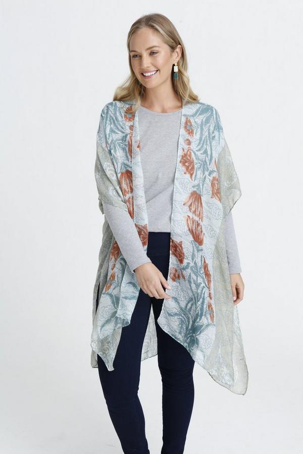 LIGHT WEIGHT PRINTED WRAP