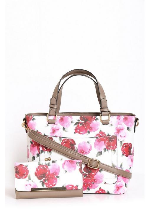 Floral print purse hot sale