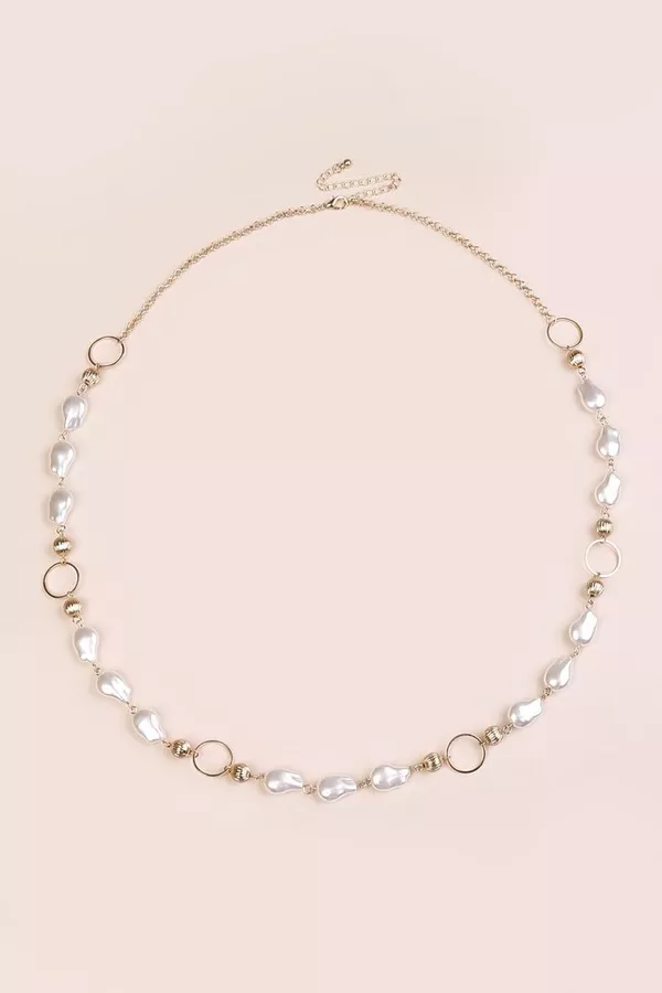 PEARL INSPIRED NECKLACE