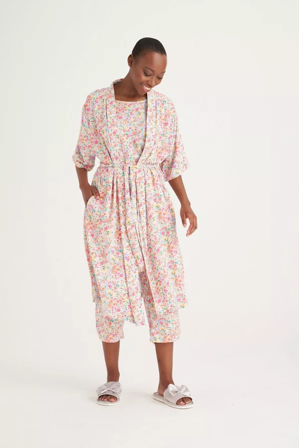 DITSY FLORAL PRINT GOWN