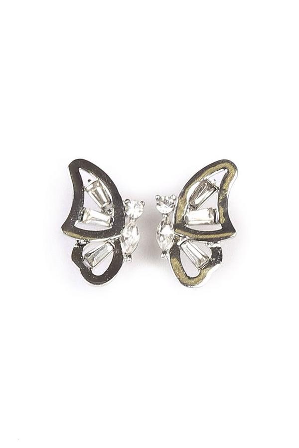 BUTTERFLY STUD EARRINGS