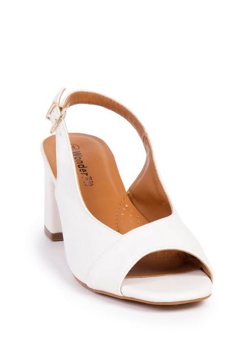 White on sale peep toes