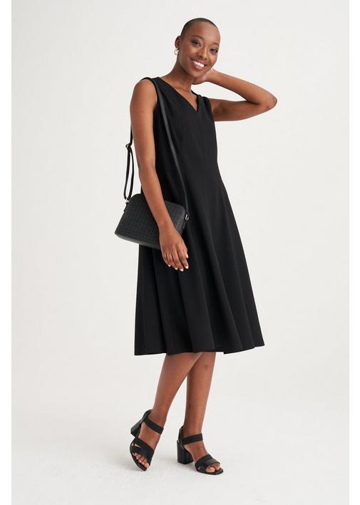 Panel hotsell flare dress