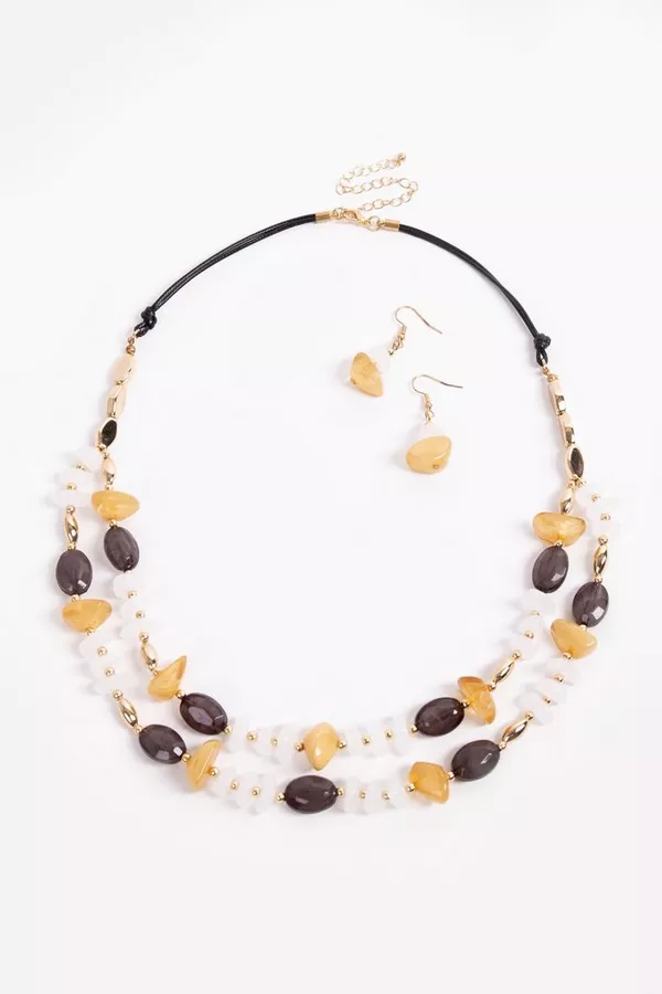 NECKLACE AND EARRINGS SET