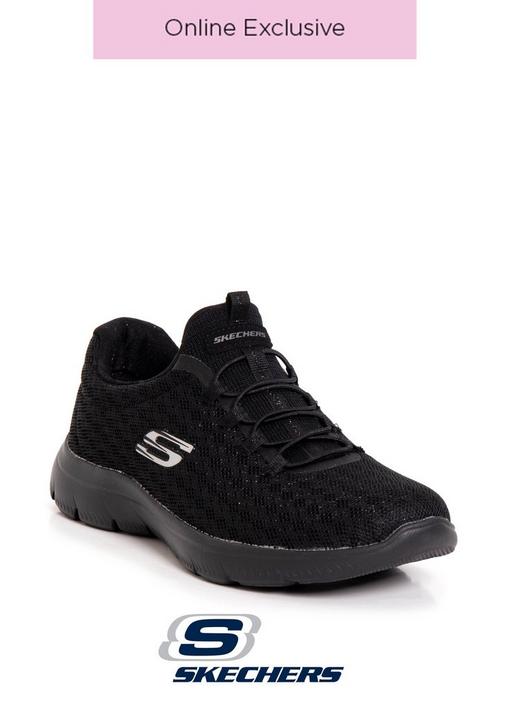 Skechers moda perswayed lace up clearance trainers