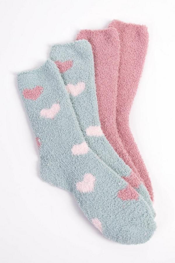 2 PACK FLUFFY WINTER SOCKS