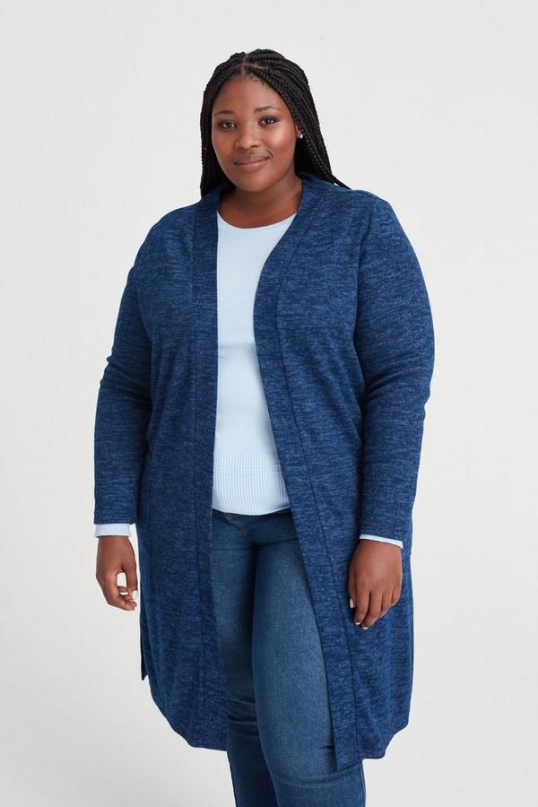 LIGHT WEIGHT KNIT OPEN CARDIGAN