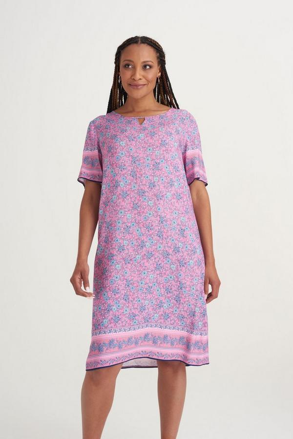 OPP ALINE DRESS PINK FLORAL