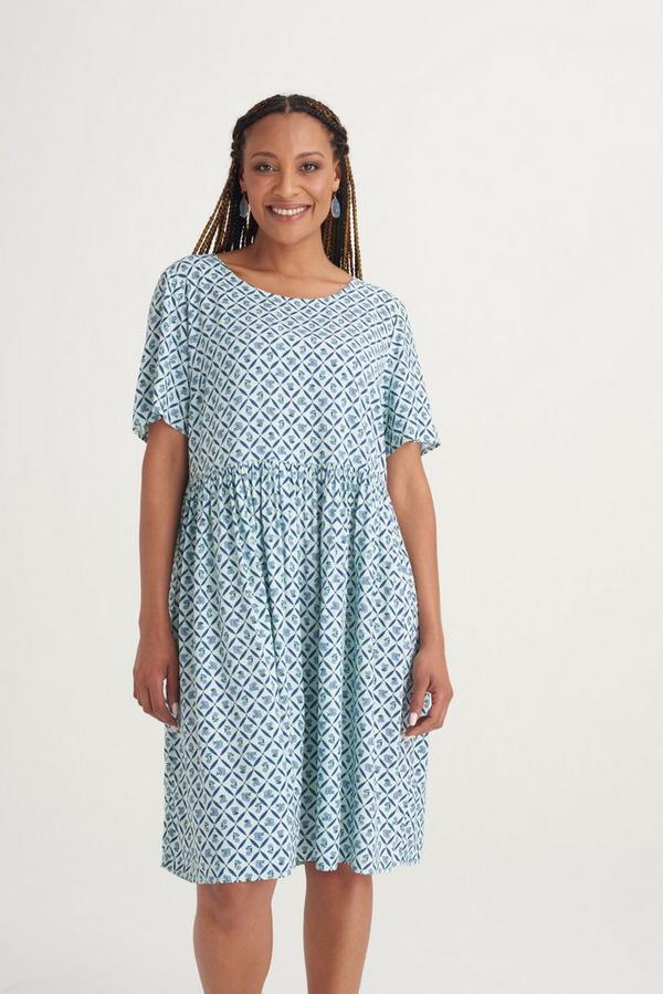 GEO PRINT DRESS