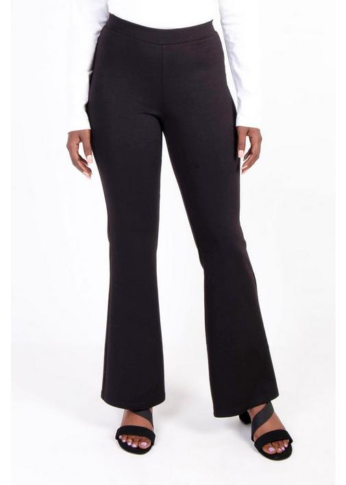 Buy Lipsy Black High Waisted Contour Bootleg Flared Trousers from Next  Hungary