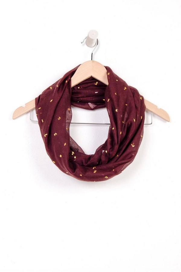 FOIL PRINT SNOOD
