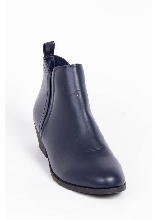 CHELSEA ANKLE BOOT 8 Navy MILADYS