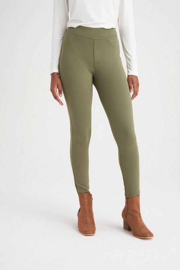 WONDERFIT PONTE LEGGINGS FATIGUE