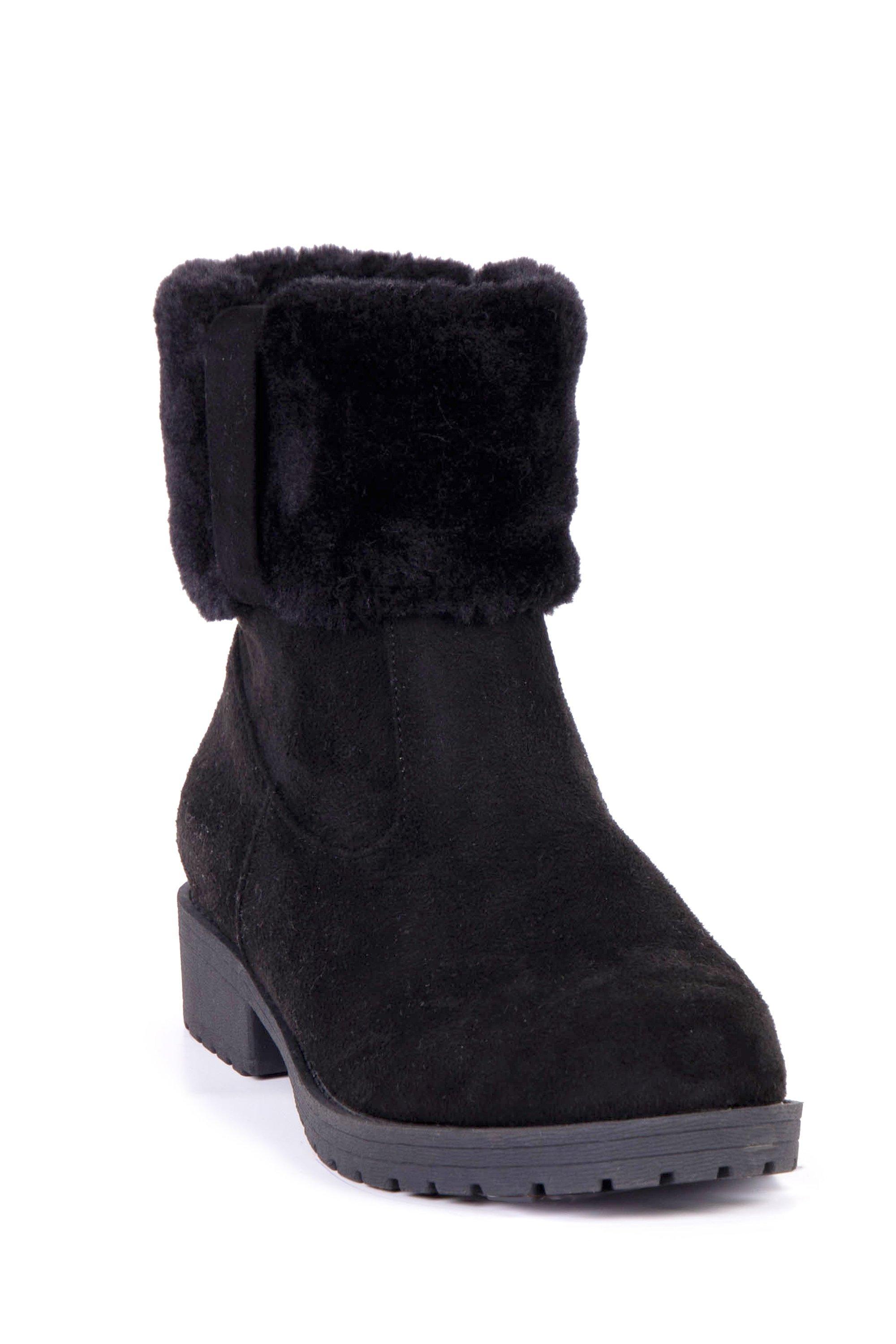 FAUX FUR ANKLE BOOT