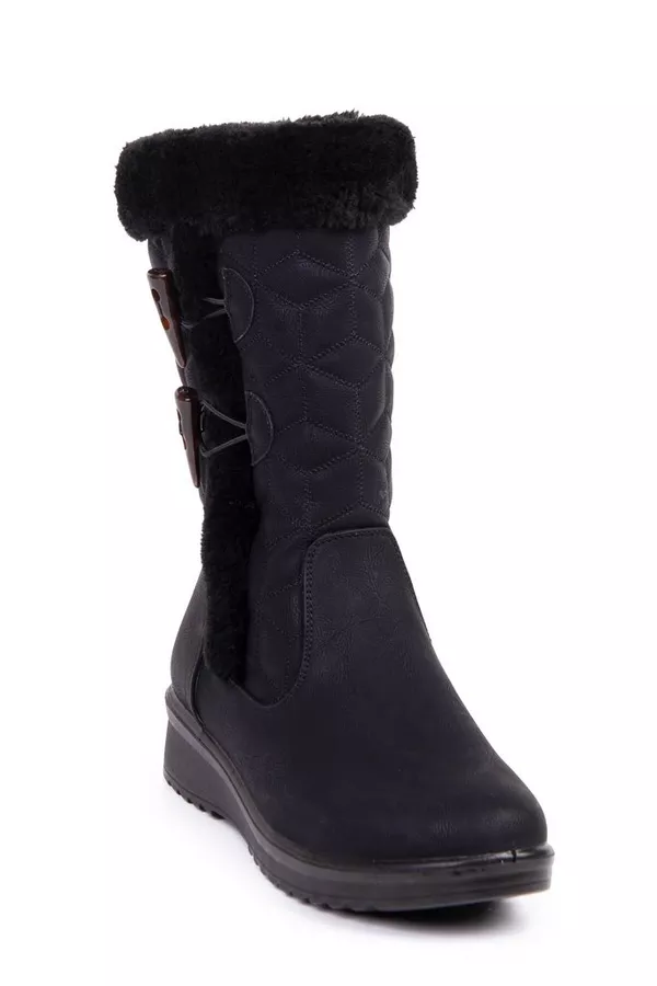 NYLON QUILTED BOOT