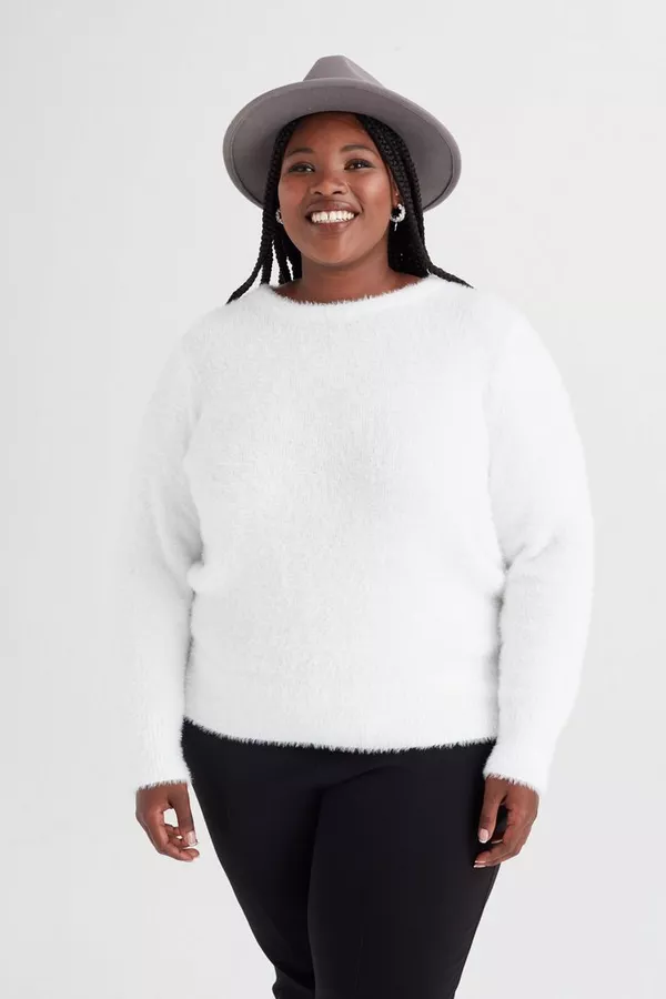 TEXTURED KNIT PULLOVER