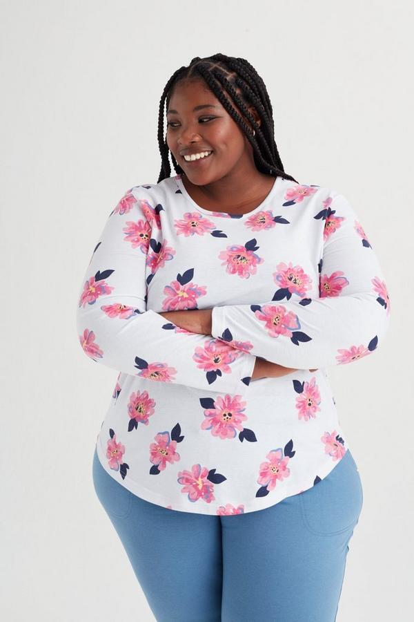 FLORAL PRINT T-SHIRT