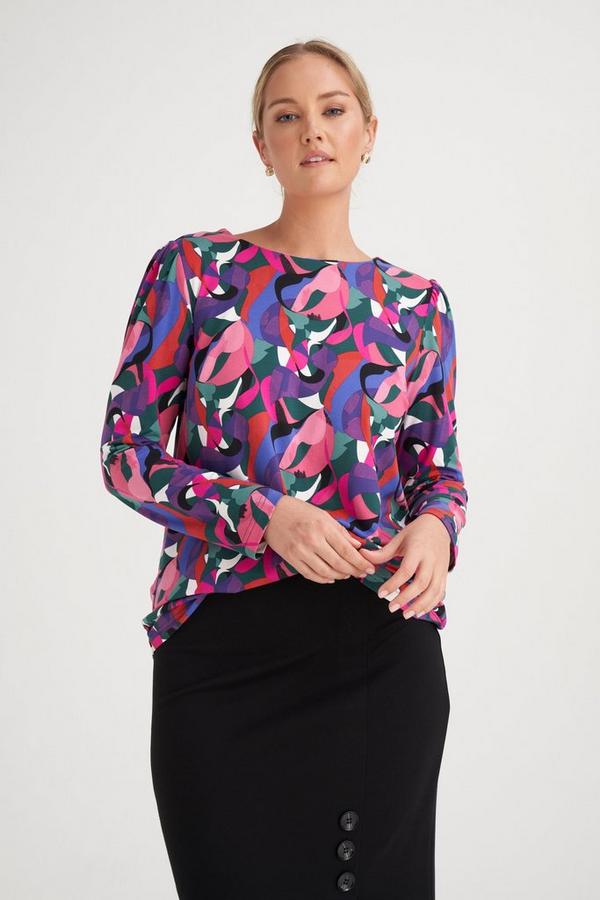 GEO PRINT SMART TOP