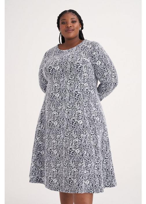 Flare Dress Miladys Dresses Plus Size Plus Size Midi Poplin Fit Flare Dress  Torrid
