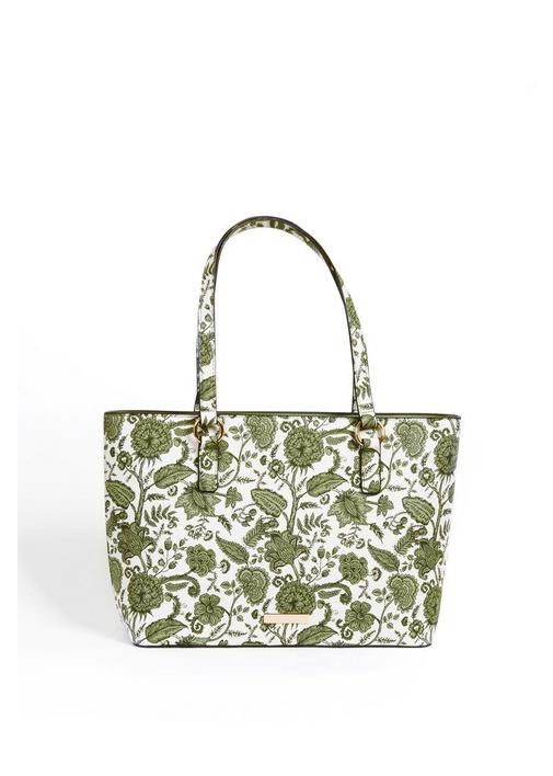 Coach highline tote with floral outlet print