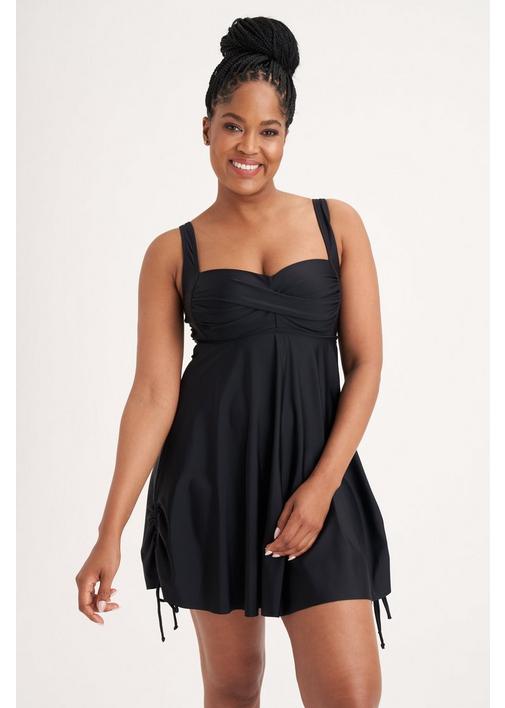 Black swimdresses store