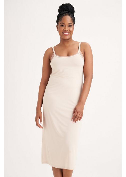 Long slip for under dress sales