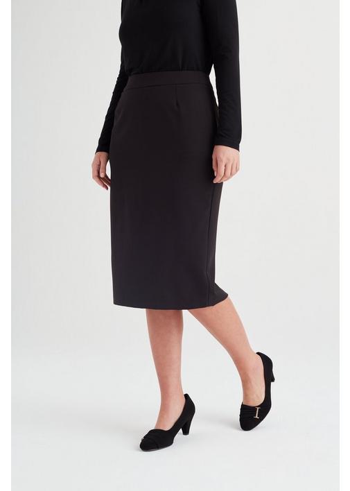 BLACK PENCIL SKIRT 102 Black MILADYS