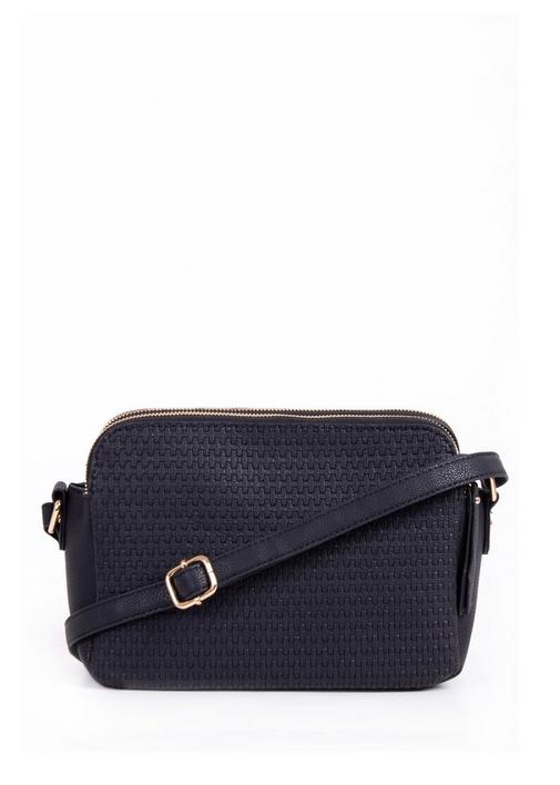 Black dome 2024 crossbody bag