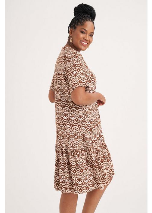 Plus peasant dress best sale