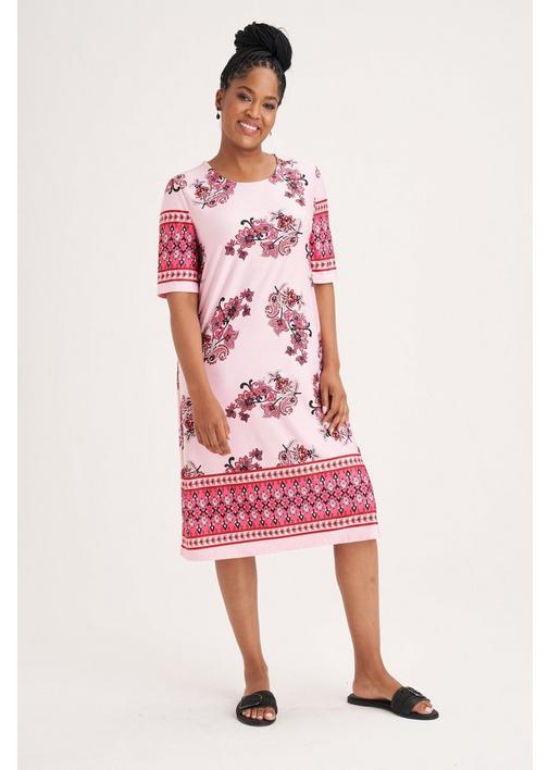 Paisley print shift outlet dress