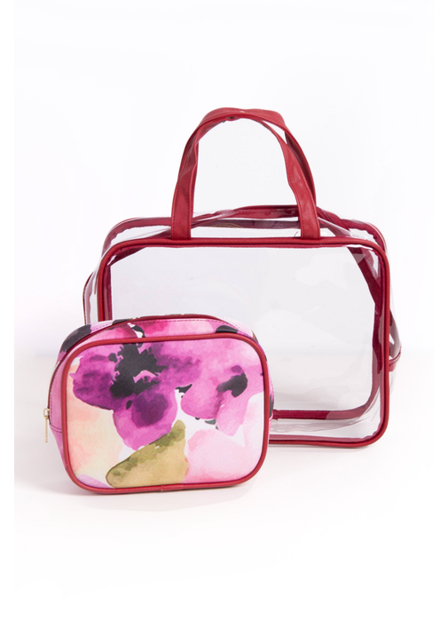 Pink best sale perspex bag