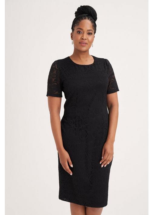 Basic dress black best sale