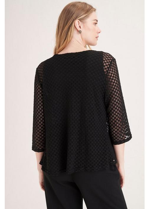 Black sweater hotsell cover up