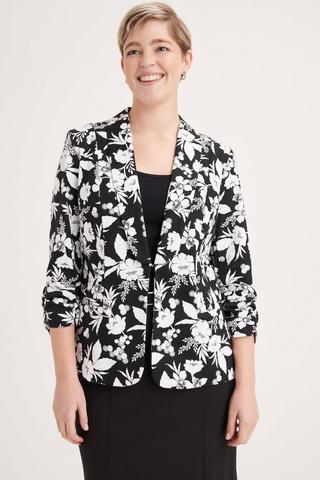 Floral blazer cheap ladies