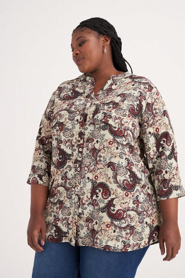 PAISLEY PRINT SHIRT