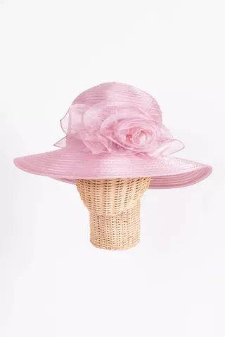 PINK GLAMOUR HAT