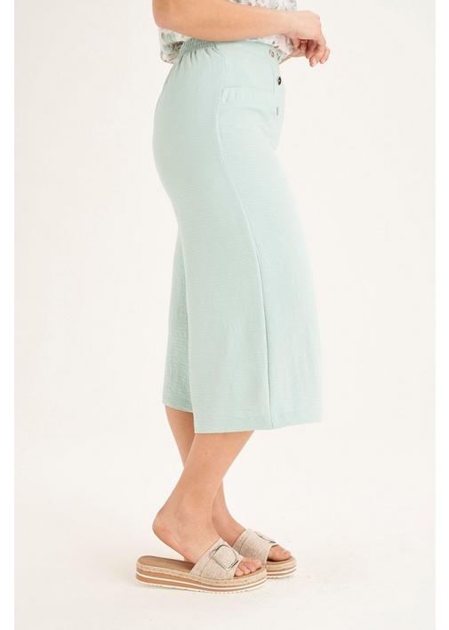 Sea Green Culotte Trouser