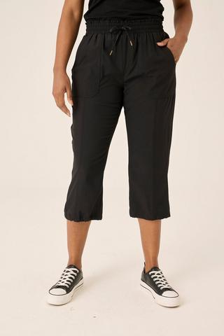 STRETCH CROPS BLACK