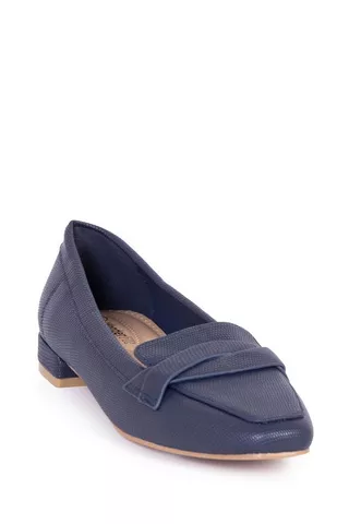 TEXTURED MOCCASIN NAVY