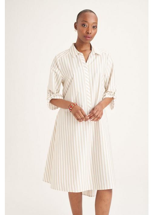 Stone store shirt dress